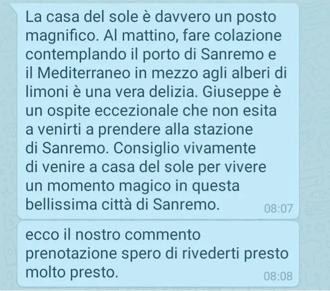 La Casa Del Sole Hotel Sanremo 0*,